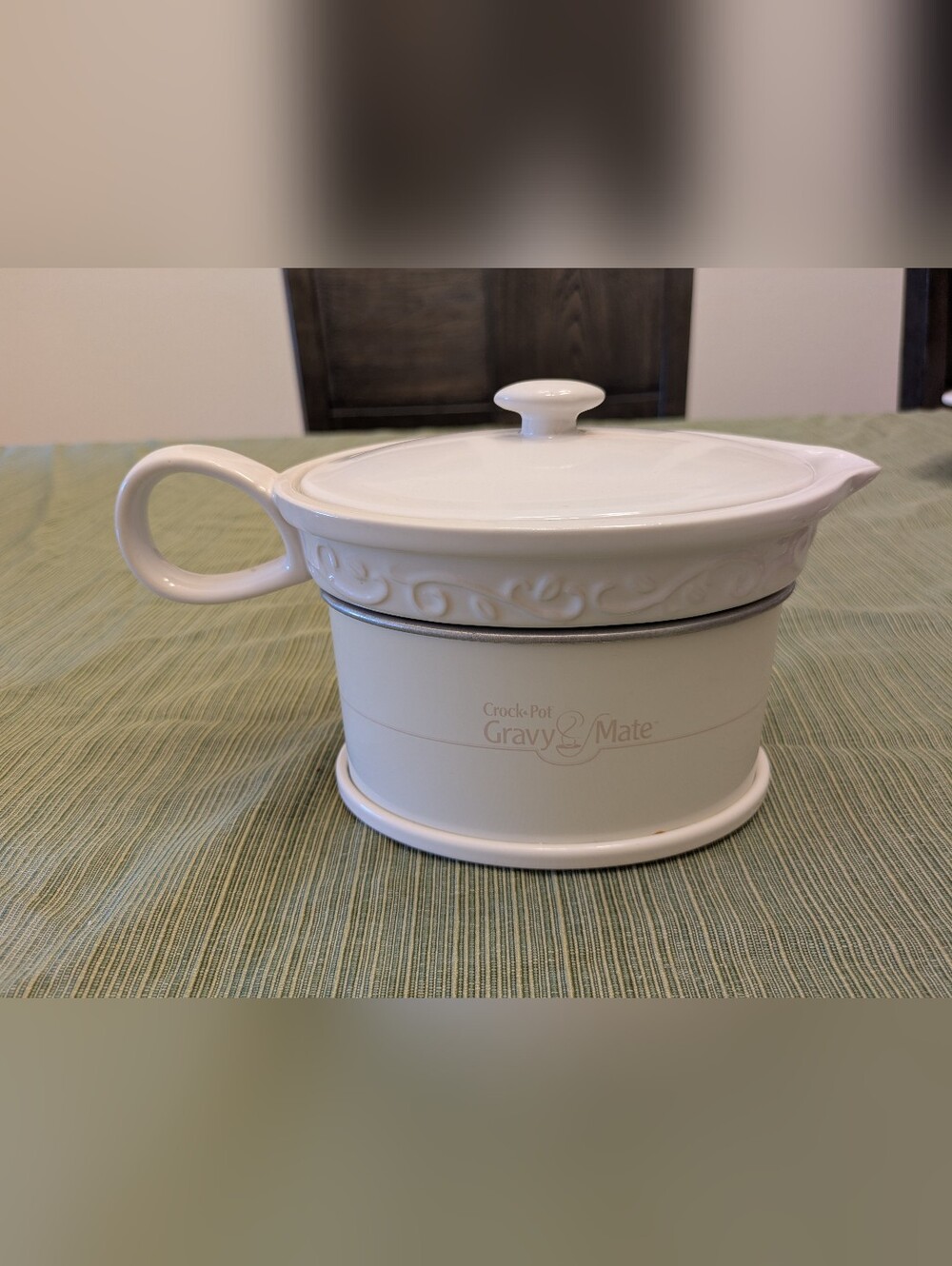 Crock-Pot Gravy Mate - White - Electric Gravy Boat/Warmer